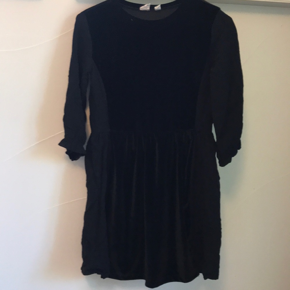 Gap Kids Formal Velvet Half Sleeve Midi Dress